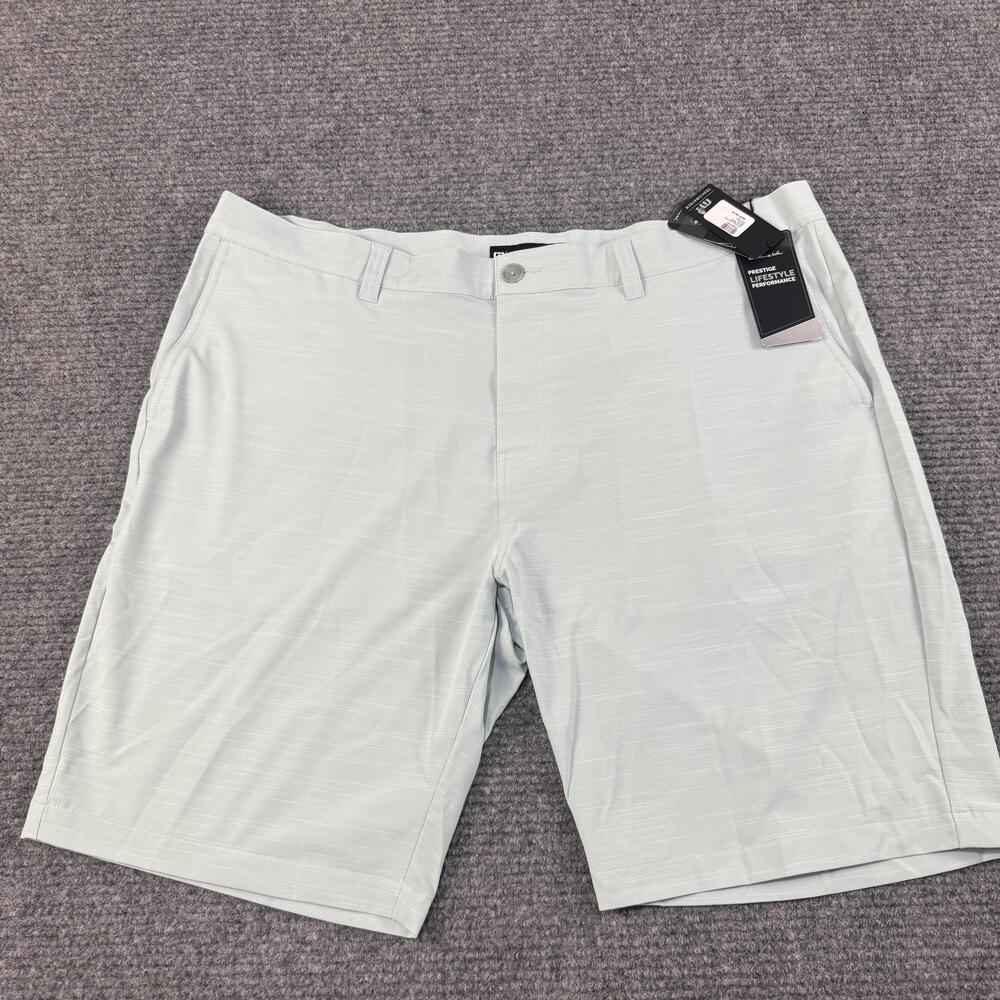 TravisMathew Shorts Mens 42 Light Green On A Boat Prestige Lifestyle Performance